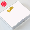 Large Gold Foil Butter