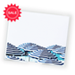 Large Blue Umbrella Notepad
