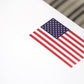 Large Red/Wht/Blue Flag Notepad