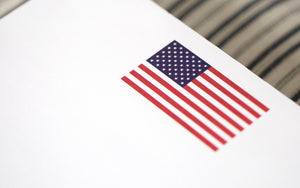 Luxe US Flag Notepad