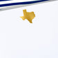 Large Gold Foil Texas Notepad