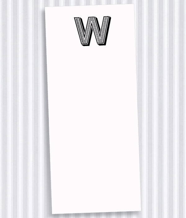 Buck Initial Notecards 50% off