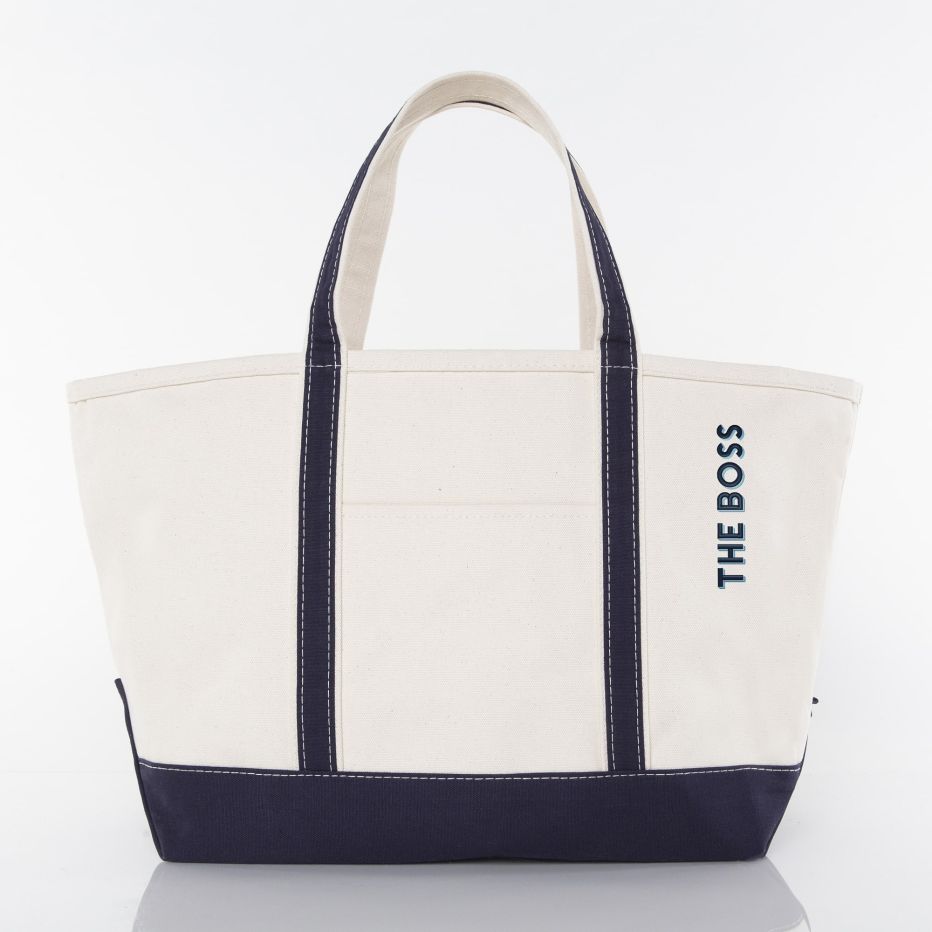 The Boss Canvas Tote