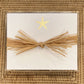 Large Gold Foil Starfish Notepad