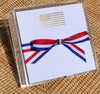 Small Square Gold Foil Flag Notepad