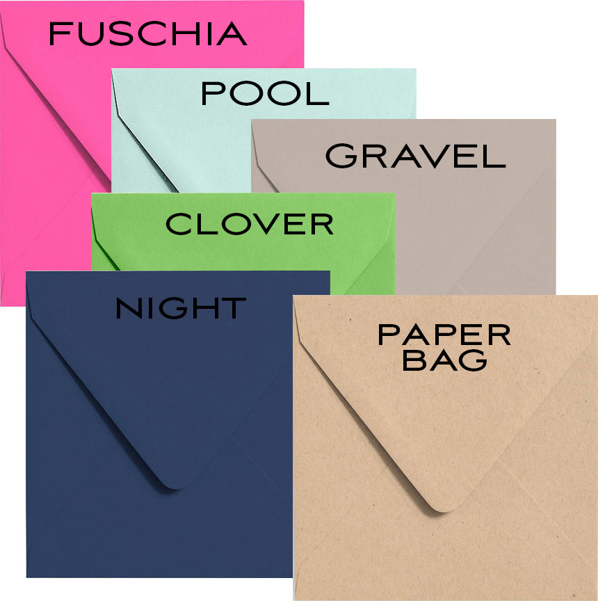 Paddie Square Envelopes